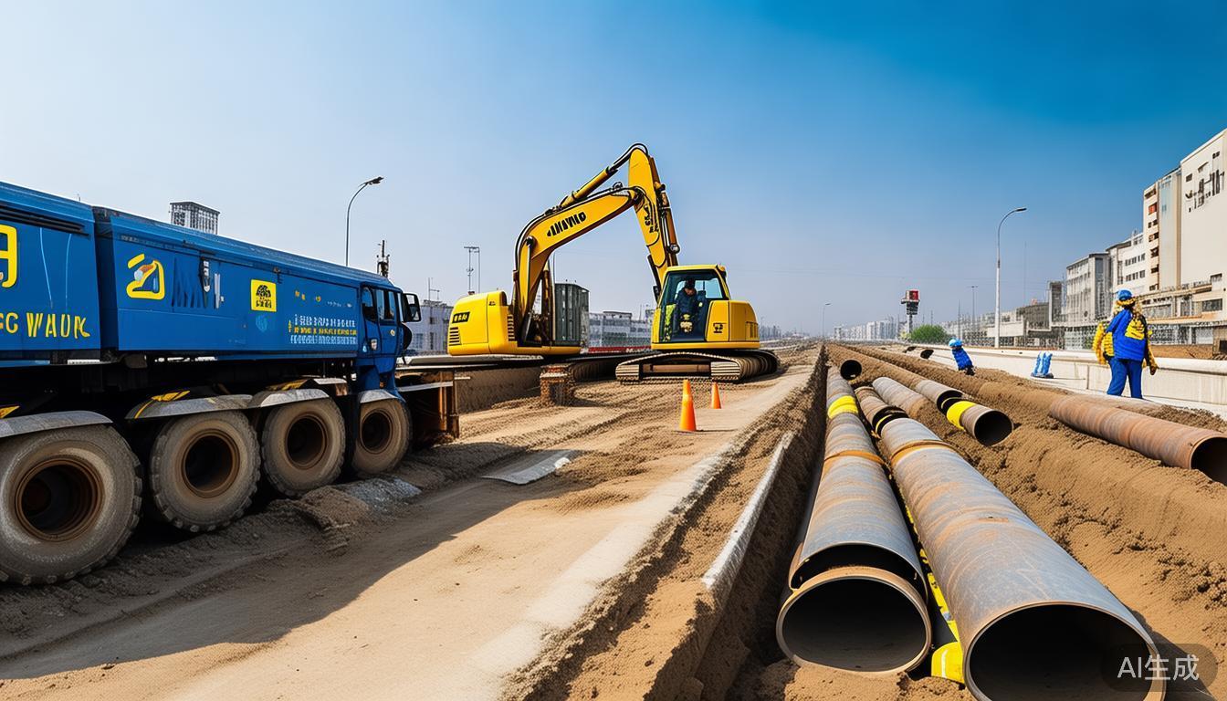 排水陶瓷管道_回风立井排水管路改造_