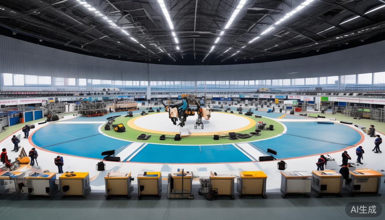 2025年合肥市工业机器人技术应用职业技能竞赛开赛？看点十足