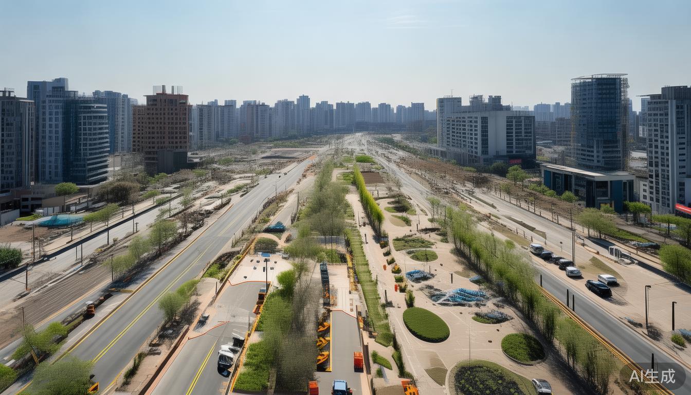 迎泽大街改造稳步推进！公园路社区花园竣工，附近居民有福啦？