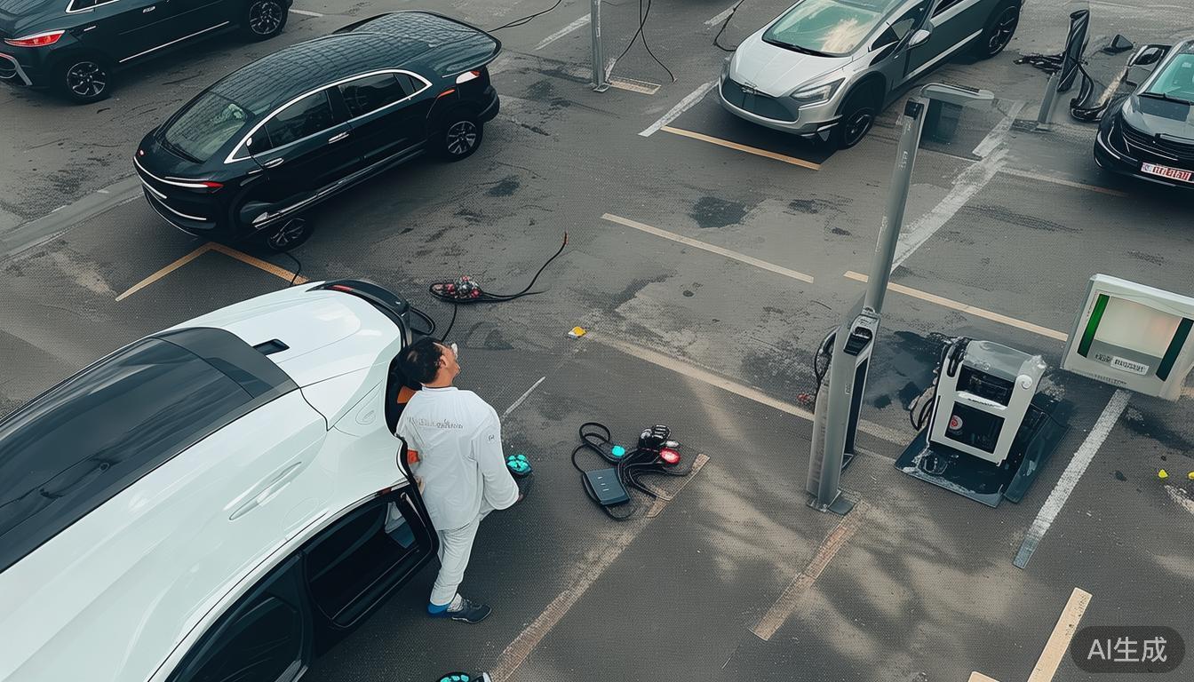 _汽车充电车位_燃油车停充电车位