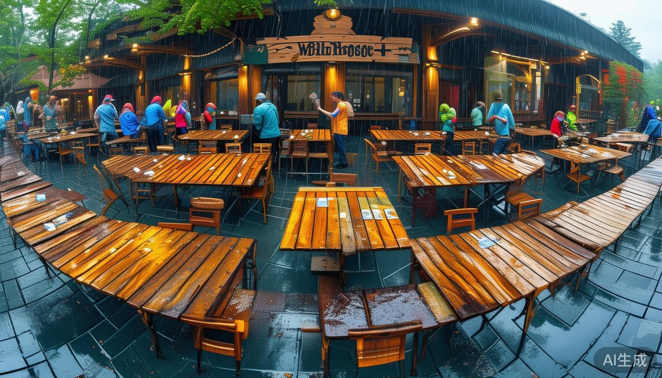 庐山景区商家顾客至上！就餐淋雨竟免单超四千？