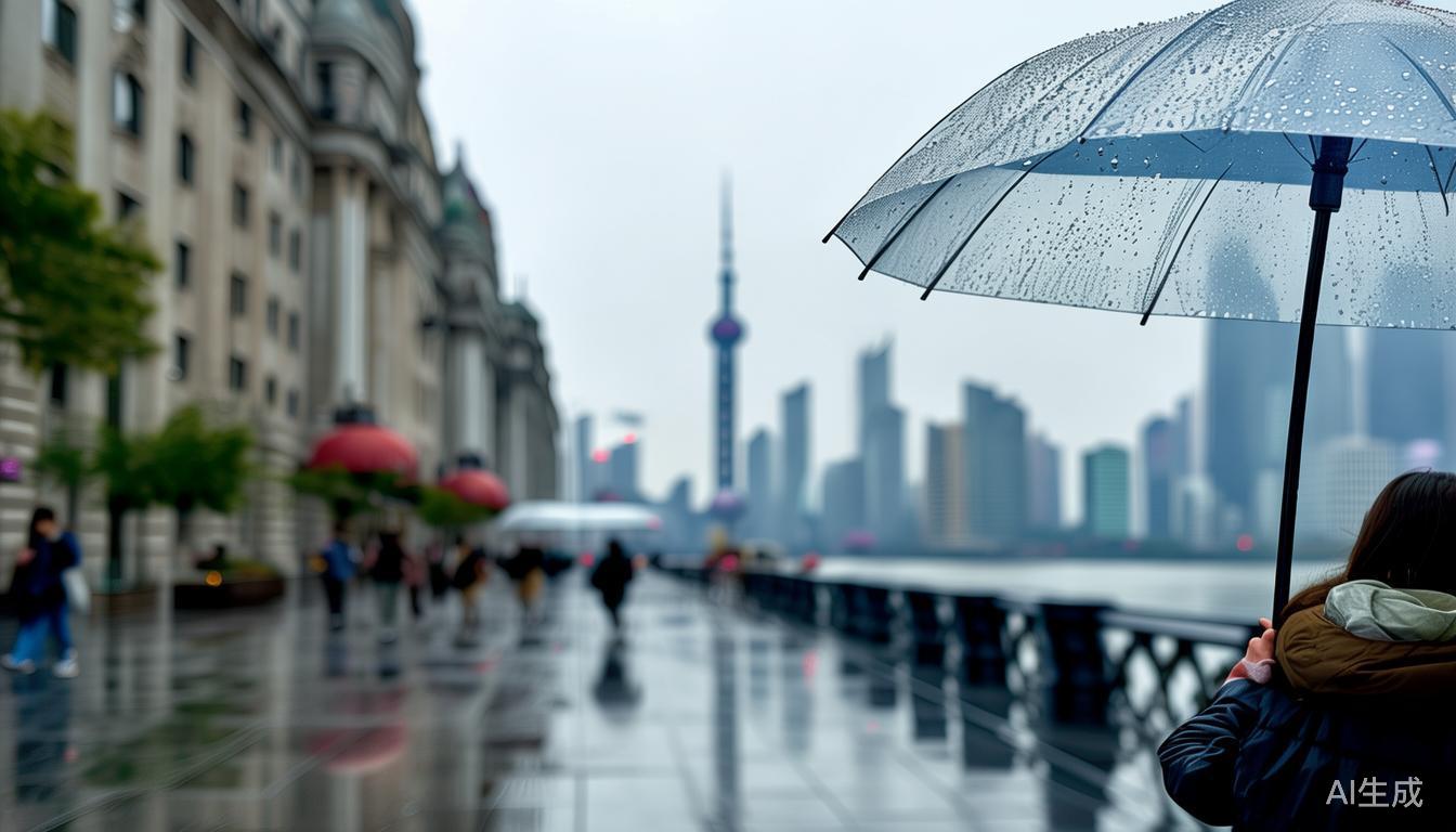 上海遭遇强降雨天气_上海暴雨放假_