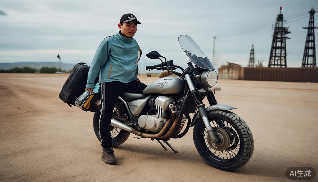 23岁大学生花3万买二手摩托，摩旅祖国，他的勇气你有吗？