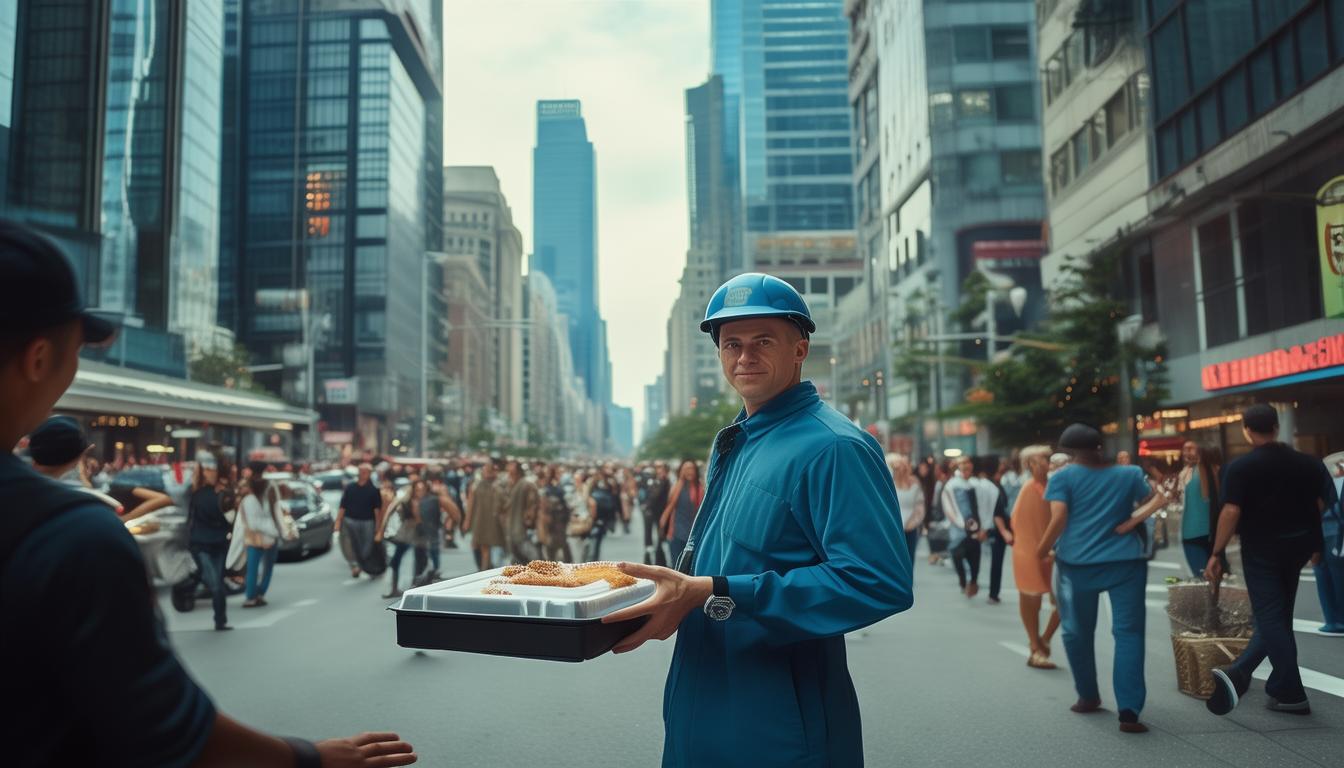 外卖送单员的真实经历_外卖送单王_