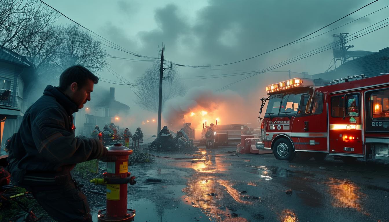 家中失火消防管道竟无水？物业和街道办说法为何不同