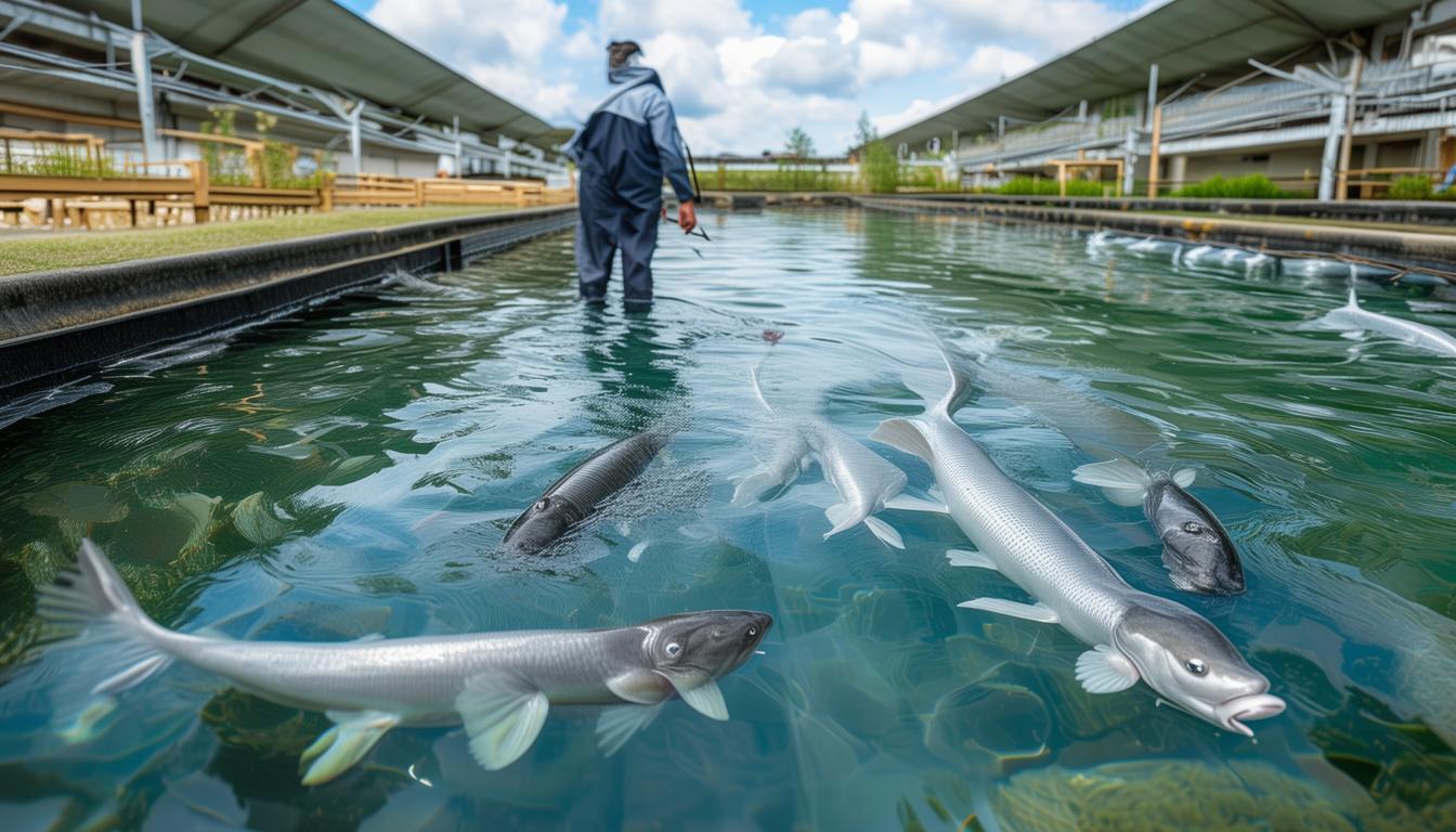 高原鲟鱼“跃”国门__高原鲟鱼“跃”国门