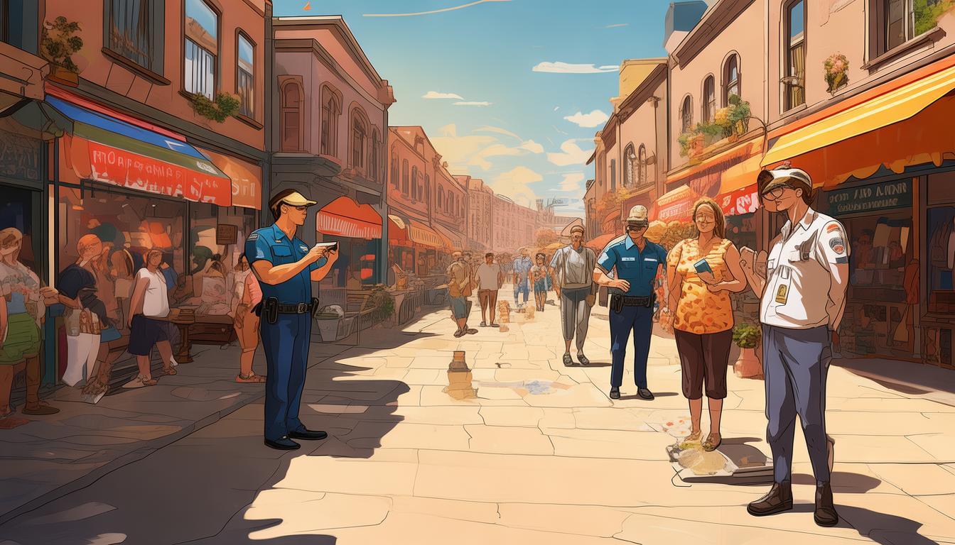 交警整治辖区停车秩序_交警停车管理_