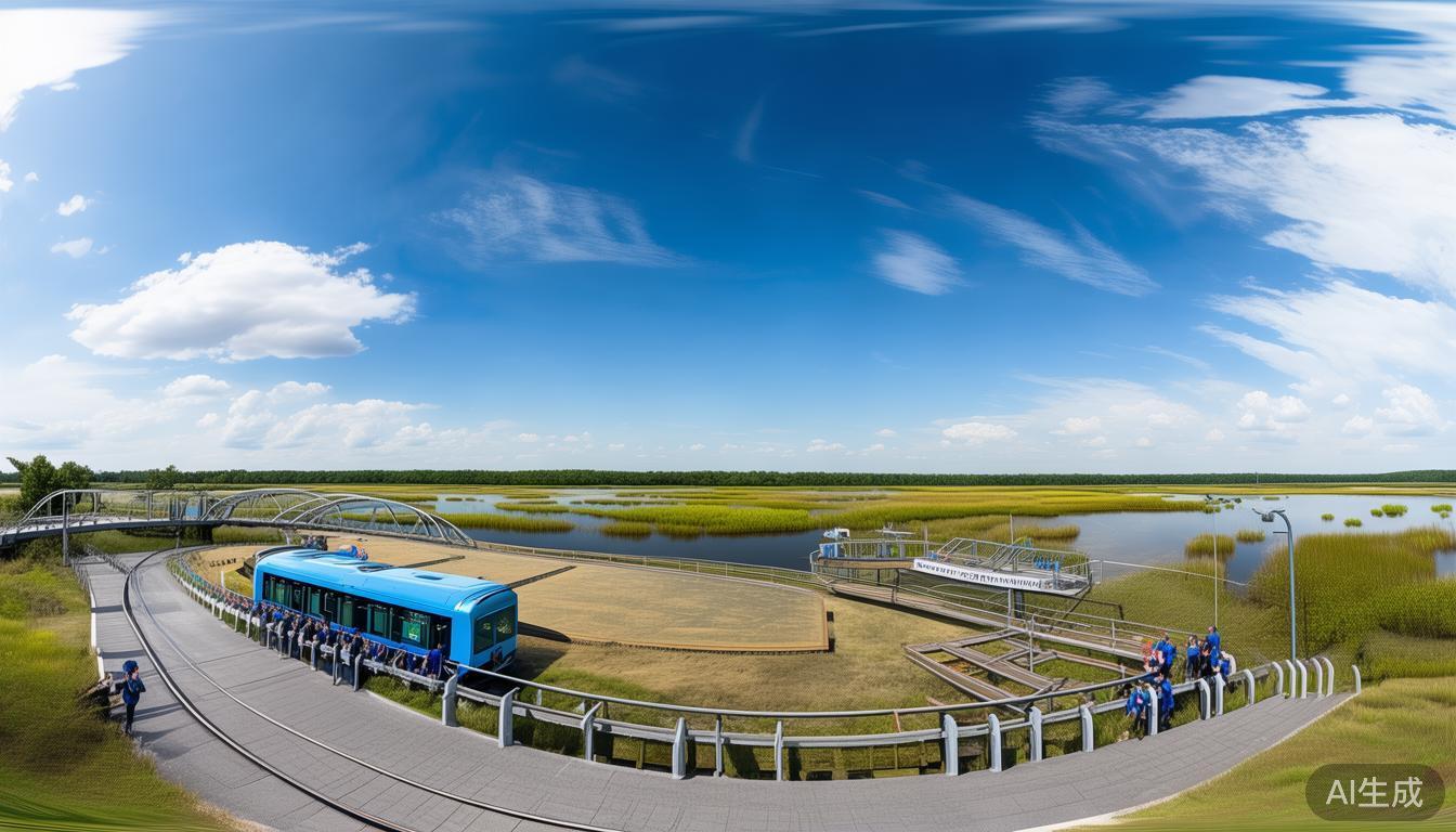 漩门湾国家湿地公园小火车直达景区门口？游客痛点这下要解决了